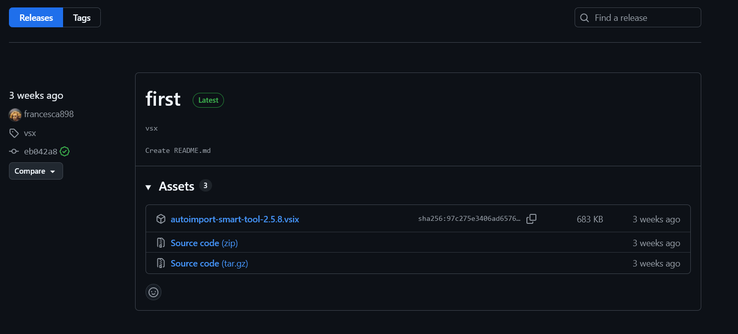 francesca898 release page